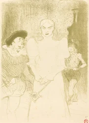 In der Oper: Mme. Caron in "Faust" (A l