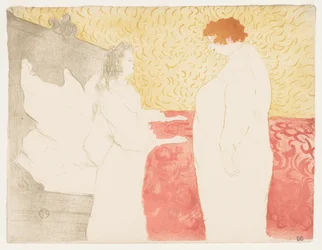 Elles: Frau im Bett, 1896
