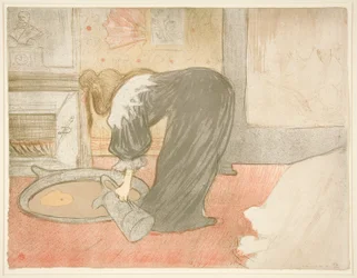 Femme au tub (Frau in der Wanne), aus der Serie Elles