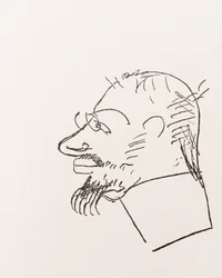 Henri Toulouse-Lautrec. Selbstporträt.