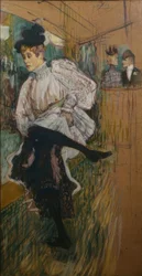 Jane Avril tanzend