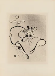 Jane Avril, aus Le Café-Concert