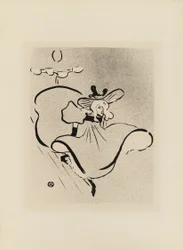 Jane Avril, aus Le Café-Concert
