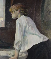 La Blanchisseuse, 1886-1887