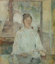 Die Mutter des Künstlers, Gräfin Adèle de Toulouse-Lautrec