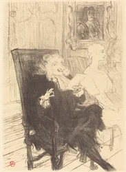 Leloir und Moreno in Les femmes savantes, 1894