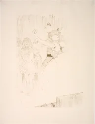 Lender tanzt den Bolero-Schritt, in Chilpéric