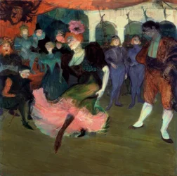 Marcelle Lender tanzt den Bolero von Chilperic