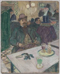 Monsieur Boileau im Café