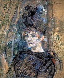 Porträt von Suzanne Valadon, 1885