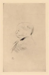 Porträt eines Mannes, 1898 gedruckt 1927