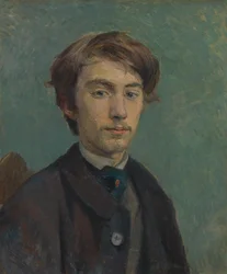 Porträt von Émile Bernard