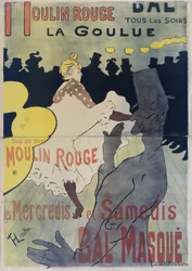 Plakat für „Le Moulin Rouge“, 1891