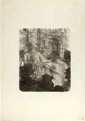 Textilmarkt, Krakau, aus Au Pied du Sinaï