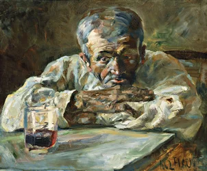 Der Alkoholiker, Vater Mathias; A la Boutique, Chateau du Bosc: Le Buveur, Le Pere Mathias, 1882
