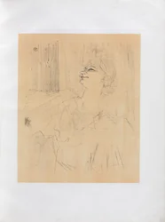 Yvette Guilbert-Englische Serie: Menilmontant von Bruant