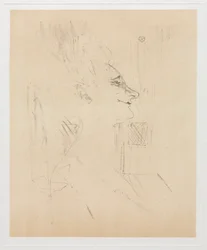 Yvette Guilbert betrunken, 1898