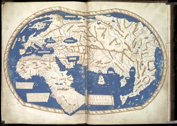 Weltkarte, um 1490