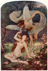 Zephyrus umwirbt Flora