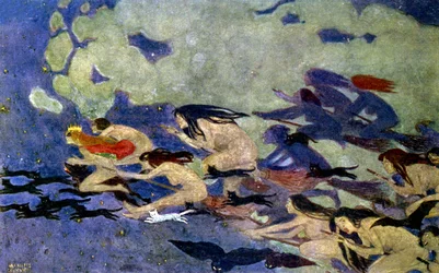 Hexensabbat, ca. 1900 (Gravur)