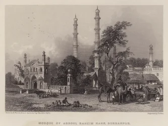 Moschee von Abdool Raheim Kahn, Burhanpur