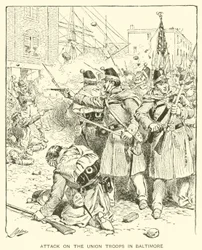 Angriff auf die Unionstruppen in Baltimore