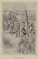 Die Kapitulation von Yorktown