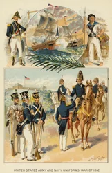 Uniformen der US-Armee und Marine, Krieg von 1812