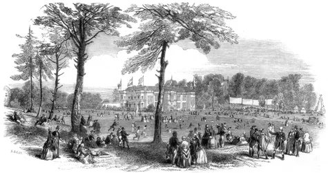 Fest der Mäßigkeit und des Bundes der universellen Brüderlichkeit, Hartwell, Buckinghamshire, 1851