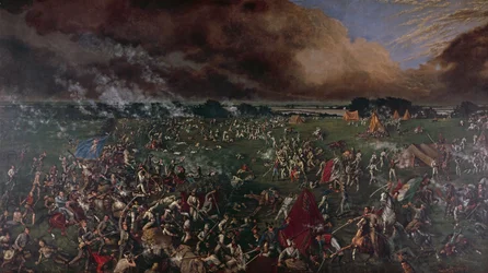 Die Schlacht von San Jacinto 1836