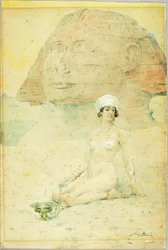 Geist der Sphinx, spätes 19. - frühes 20. Jahrhundert