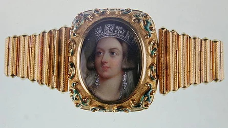 Miniatur von Königin Victoria in einem goldenen Armband