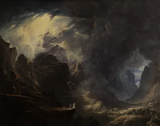 Moses auf dem Berg, 1828-1829