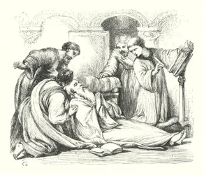 Tod des ehrwürdigen Beda