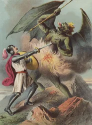 Christ tötet Apollyon