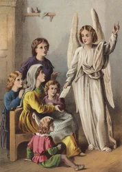 Geheimnis übergibt den Brief