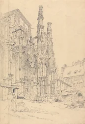 Südportal von Notre Dame, Louviers