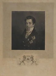 Porträt von Kyrill Alexandrowitsch Naryschkin 1786-1838