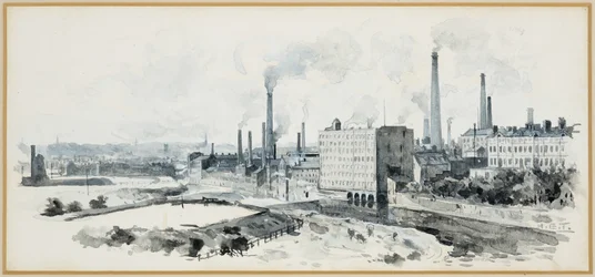 Lower Broughton vom Crescent, Salford