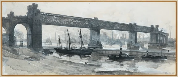 Schiffskanal, Runcorn Brücke
