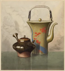 Asiatische Teekannen