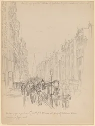 Fifth Avenue Gebäude von der Grace Church