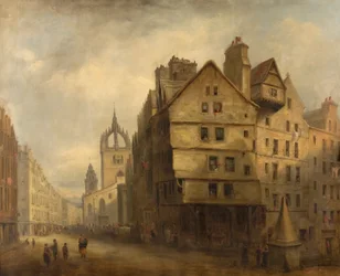 Die Alte West Bow, Edinburgh