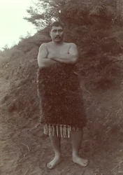 Maori-Studie, ca. 1910 (Silbergelatineabzug)