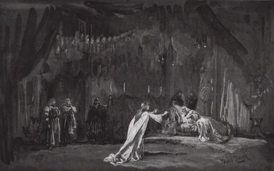Szene aus König Lear