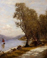 Eine Veroneser Schäferin, Gardasee