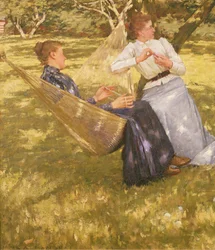 Im Obstgarten, 1893