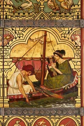 Sappho und Phaon (Detail)