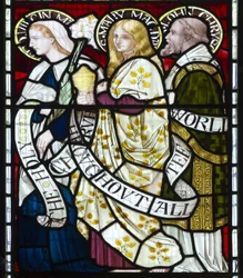Die Jungfrau Maria, Maria Magdalena, St. Johannes