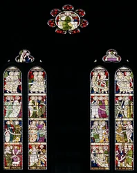 Fenster, ca. 1872 (Buntglas)